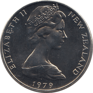 1979 10 CENTS NEW ZEALAND ( BU ) - WORLD COINS - Cambridgeshire Coins