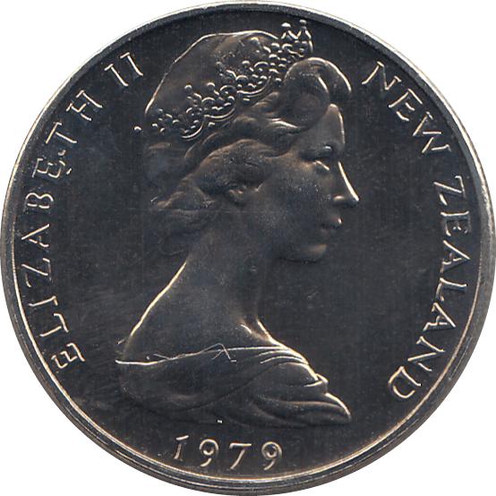 1979 10 CENTS NEW ZEALAND ( BU ) - WORLD COINS - Cambridgeshire Coins