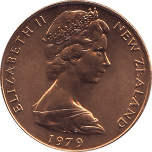 1979 2 CENTS NEW ZEALAND ( BU ) - WORLD COINS - Cambridgeshire Coins