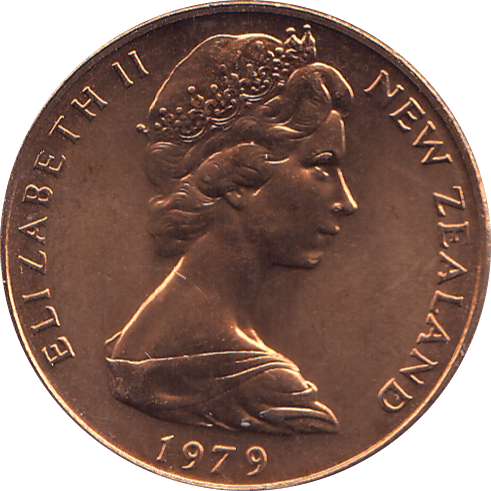 1979 2 CENTS NEW ZEALAND ( BU ) - WORLD COINS - Cambridgeshire Coins