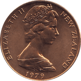 1979 2 CENTS NEW ZEALAND ( BU ) - WORLD COINS - Cambridgeshire Coins