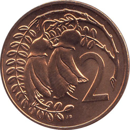 1979 2 CENTS NEW ZEALAND ( BU ) - WORLD COINS - Cambridgeshire Coins