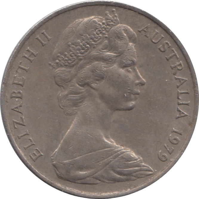 1979 20 CENTS AUSTRALIA - WORLD COINS - Cambridgeshire Coins