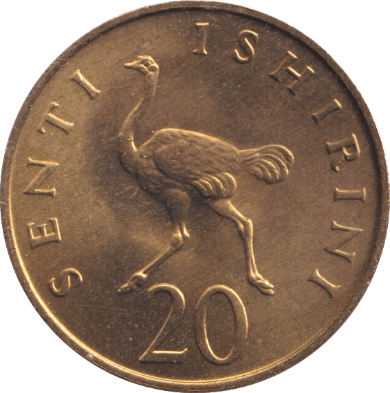 1979 20 SENTI TANZANIA - Cambridgeshire Coins