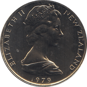 1979 5 CENTS NEW ZEALAND ( BU ) - WORLD COINS - Cambridgeshire Coins