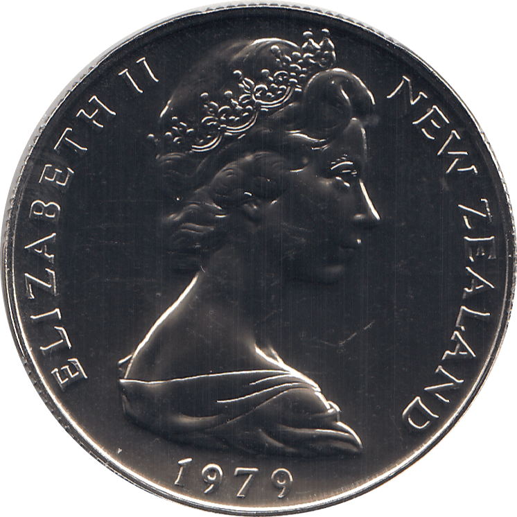 1979 50 CENTS NEW ZEALAND ( BU ) - WORLD COINS - Cambridgeshire Coins
