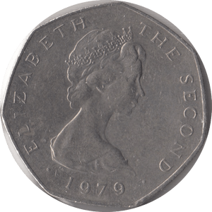 1979 50P ISLE OF MAN - 50P CHRISTMAS COINS - Cambridgeshire Coins