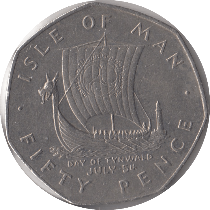 1979 50P ISLE OF MAN - 50P CHRISTMAS COINS - Cambridgeshire Coins