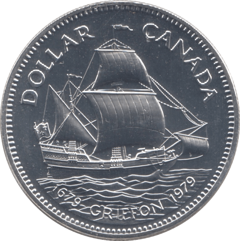 1979 CANADA SILVER ONE DOLLAR 10 - WORLD SILVER COINS - Cambridgeshire Coins