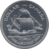 1979 CANADA SILVER ONE DOLLAR - WORLD SILVER COINS - Cambridgeshire Coins