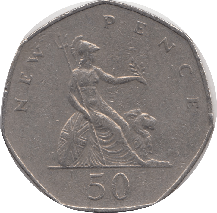 1979 CIRCULATED 50P BRITANNIA - 50P CIRCULATED - Cambridgeshire Coins