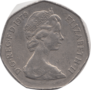 1979 CIRCULATED 50P BRITANNIA - 50P CIRCULATED - Cambridgeshire Coins