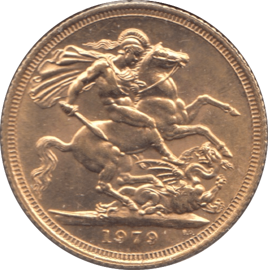 1979 GOLD SOVEREIGN ( AUNC ) REF 2 - Sovereign - Cambridgeshire Coins