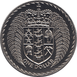 1979 ONE DOLLAR NEW ZEALAND ( BU ) - WORLD COINS - Cambridgeshire Coins