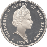 1979 ONE DOLLAR SILVER NEW ZEALAND ( PROOF ) - WORLD COINS - Cambridgeshire Coins