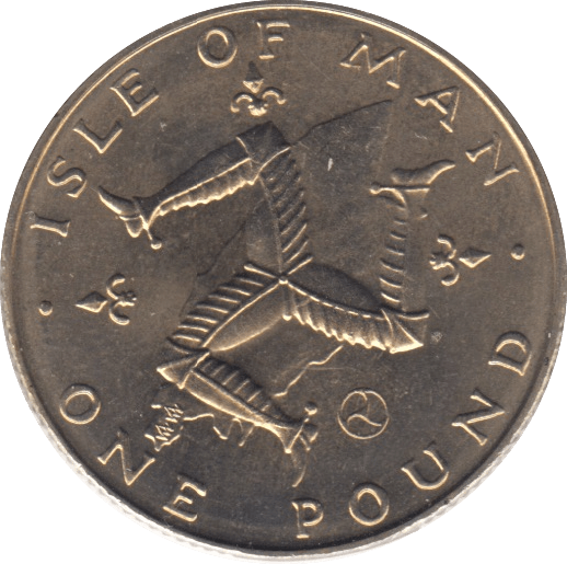 1979 ONE POUND ISLE OF MAN - WORLD COINS - Cambridgeshire Coins