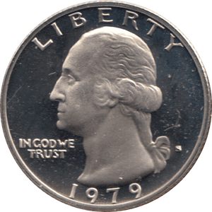 1979 QUARTER DOLLAR USA ( PROOF ) - WORLD COINS - Cambridgeshire Coins