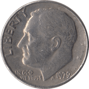 1979 USA ONE DIME - WORLD COINS - Cambridgeshire Coins