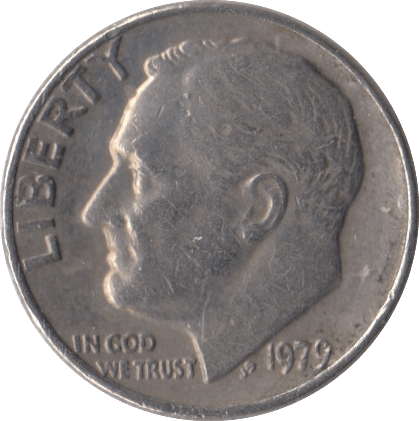 1979 USA ONE DIME - WORLD COINS - Cambridgeshire Coins