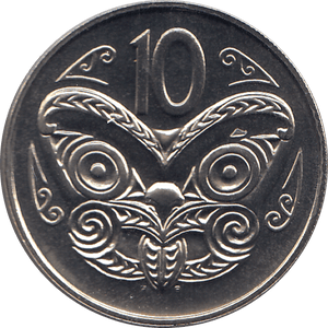 1980 10 CENTS NEW ZEALAND ( BU ) - WORLD COINS - Cambridgeshire Coins