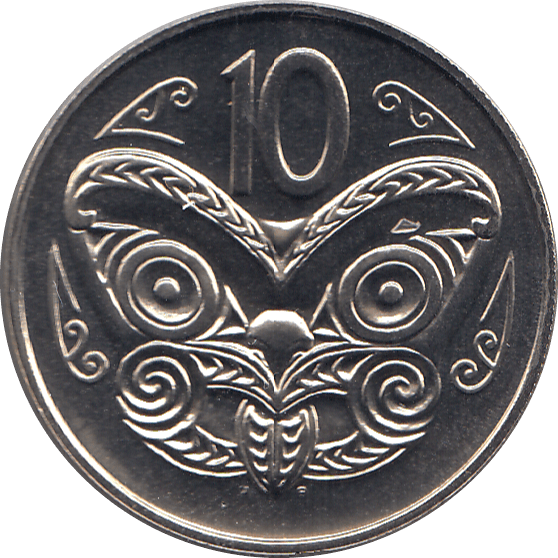 1980 10 CENTS NEW ZEALAND ( BU ) - WORLD COINS - Cambridgeshire Coins