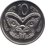 1980 10 CENTS NEW ZEALAND ( BU ) - WORLD COINS - Cambridgeshire Coins