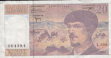 1980-1997 20 FRANCS FRENCH BANKNOTE FRANCE REF 737 - World Banknotes - Cambridgeshire Coins