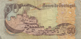 1980 50 ESCUDOS BANKNOTE PORTUGAL REF 1052 - World Banknotes - Cambridgeshire Coins