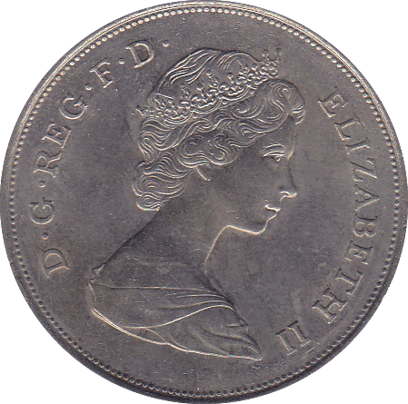 1980 CROWN ( UNC ) - Crown - Cambridgeshire Coins