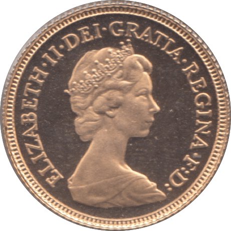 1980 GOLD HALF SOVEREIGN ( PROOF ) - Half Sovereign - Cambridgeshire Coins