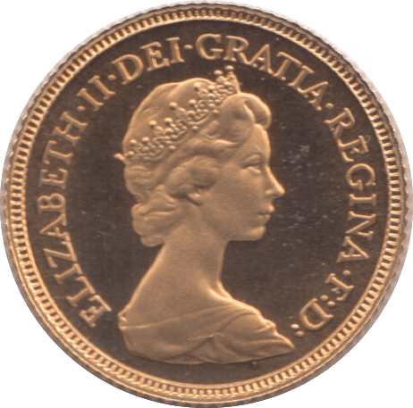 1980 GOLD HALF SOVEREIGN ( PROOF ) - Half Sovereign - Cambridgeshire Coins
