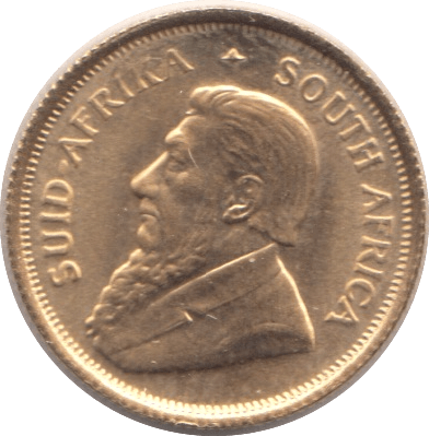 1980 GOLD KRUGERRAND 1/10TH OUNCE ( UNC ) SOUTH AFRICA FIRST YEAR OF ISSUE - Gold World Coins - Cambridgeshire Coins