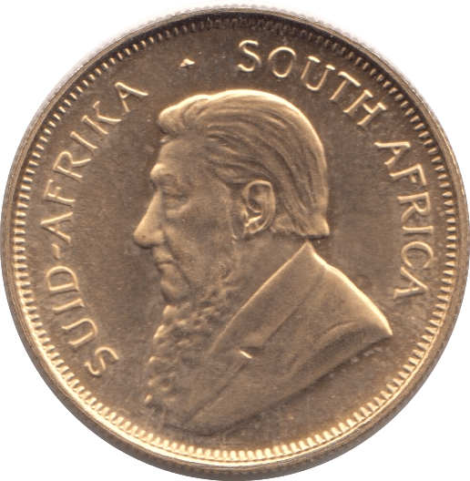 1980 GOLD KRUGERRAND QUARTER OUNCE ( UNC ) SOUTH AFRICA - Gold World Coins - Cambridgeshire Coins
