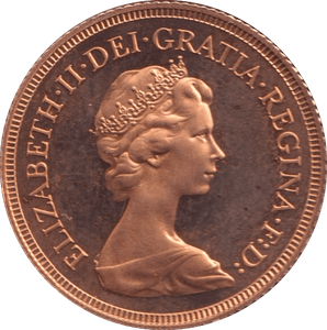 1980 GOLD SOVEREIGN ( PROOF ) 1 - Sovereign - Cambridgeshire Coins