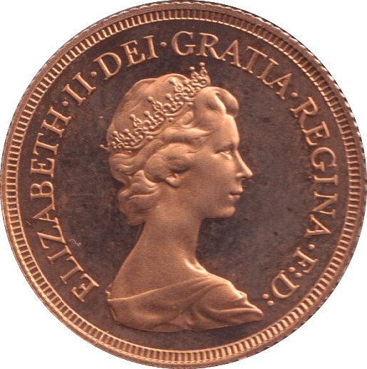 1980 GOLD SOVEREIGN ( PROOF ) 1 - Sovereign - Cambridgeshire Coins