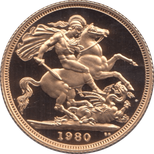 1980 GOLD SOVEREIGN ( PROOF ) - Sovereign - Cambridgeshire Coins