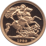 1980 GOLD SOVEREIGN ( PROOF ) - Sovereign - Cambridgeshire Coins