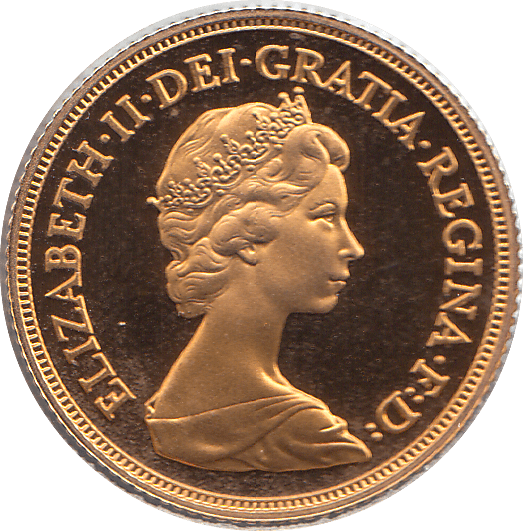 1980 GOLD SOVEREIGN ( PROOF ) - Sovereign - Cambridgeshire Coins