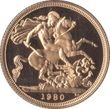 1980 GOLD SOVEREIGN ( PROOF ) - Sovereign - Cambridgeshire Coins