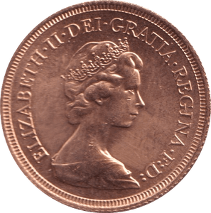 1980 GOLD SOVEREIGN ( UNC ) - Sovereign - Cambridgeshire Coins