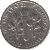 1980 ONE DIME USA PHILADELPHIA MINT - SILVER WORLD COINS - Cambridgeshire Coins