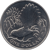 1980 ONE DOLLAR NEW ZEALAND ( BU ) - WORLD COINS - Cambridgeshire Coins