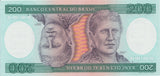 1981 200 CRUZEIROS BANKNOTE BRAZIL REF 586 - World Banknotes - Cambridgeshire Coins