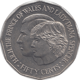 1981 AUSTRALIA 50 CENTS - WORLD COINS - Cambridgeshire Coins