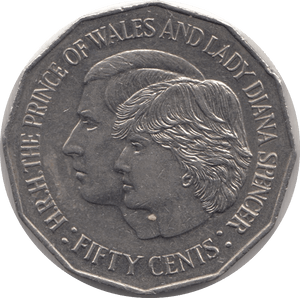 1981 AUSTRALIA 50 CENTS - WORLD COINS - Cambridgeshire Coins