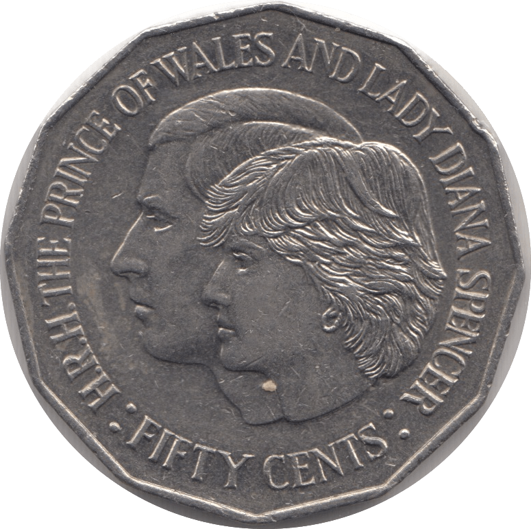 1981 AUSTRALIA 50 CENTS - WORLD COINS - Cambridgeshire Coins