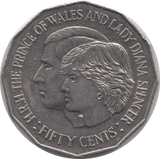 1981 AUSTRALIA 50 CENTS - WORLD COINS - Cambridgeshire Coins