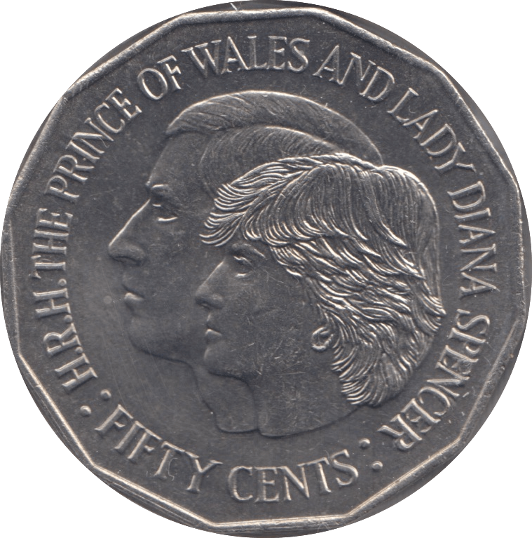 1981 AUSTRALIA 50 CENTS - WORLD COINS - Cambridgeshire Coins