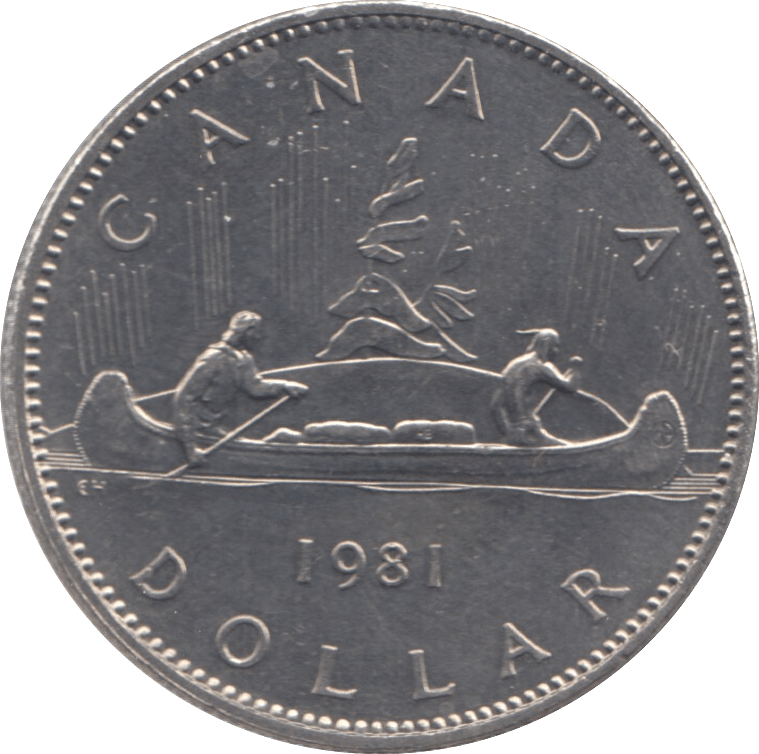 1981 CANADA ONE DOLLAR - WORLD COINS - Cambridgeshire Coins