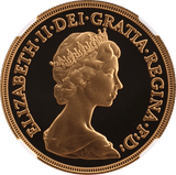 1981 GOLD PROOF £5 SOVEREIGN (NGC) PF 69 ULTRA CAMEO - NGC CERTIFIED COINS - Cambridgeshire Coins
